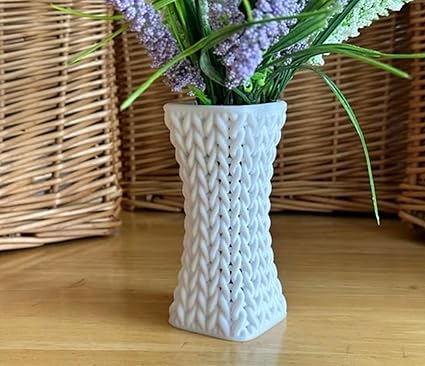Home decor - 3D Printed vase Pots for Home Decoration | Indoor Pots for Living Room | Decorative Pots for Indoor Plants Planter (No Flowers) - Celestial Crafts