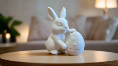 Easter Bunny Figurine Showpiece for Home Decor | Bunny in Egg Sculpture India