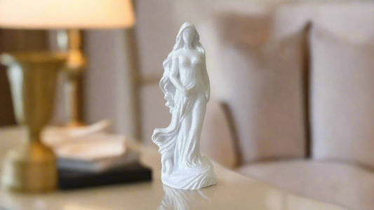 Lady Sculpture  Elegant Female Figure