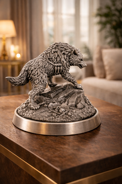 Wolf Sculpture Showpiece for Home Decor | Animal Figurine India