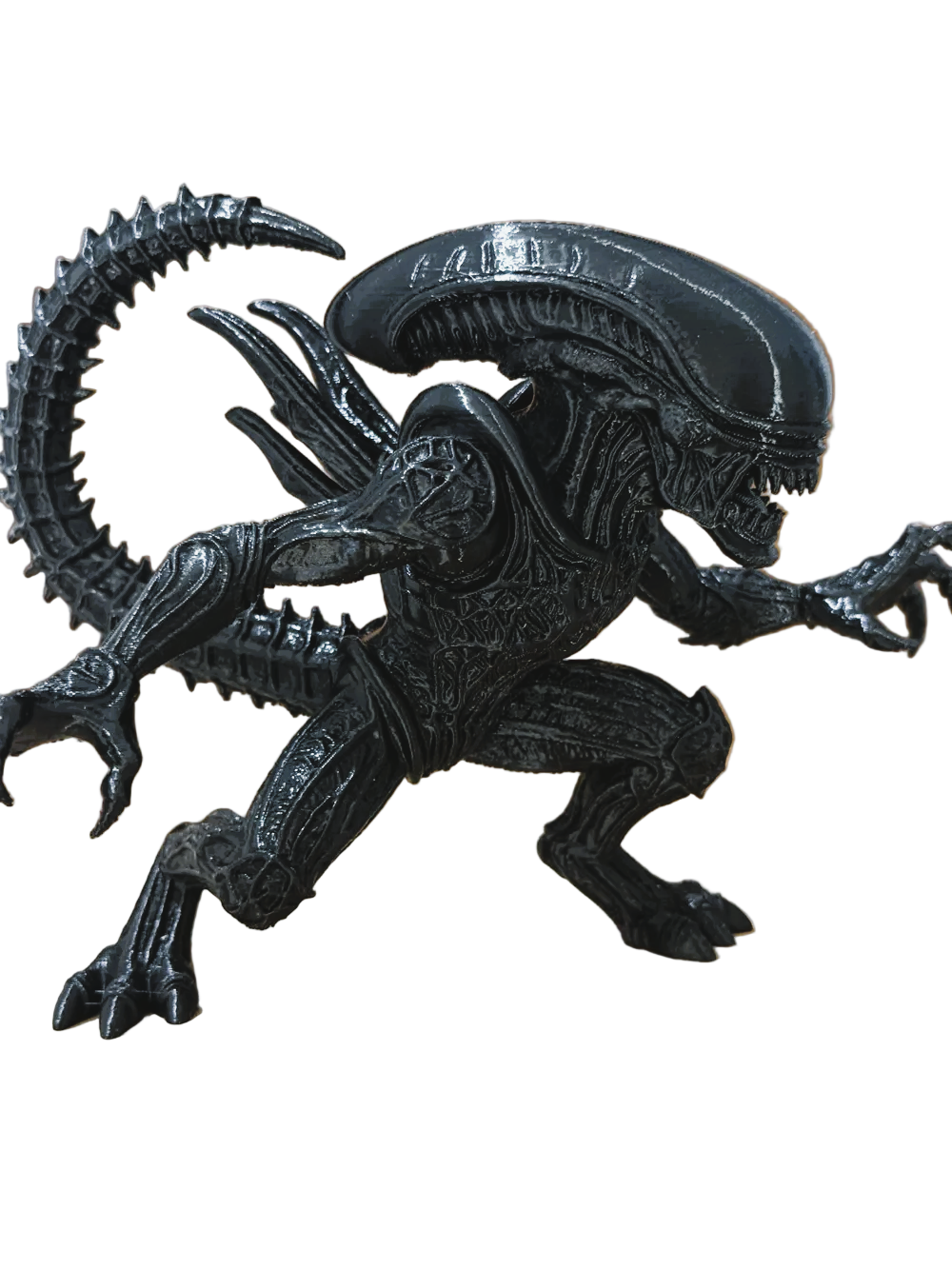 Dark Sci-Fi Alien Horror Sculpture Showpiece - Premium Gothic Collectible
