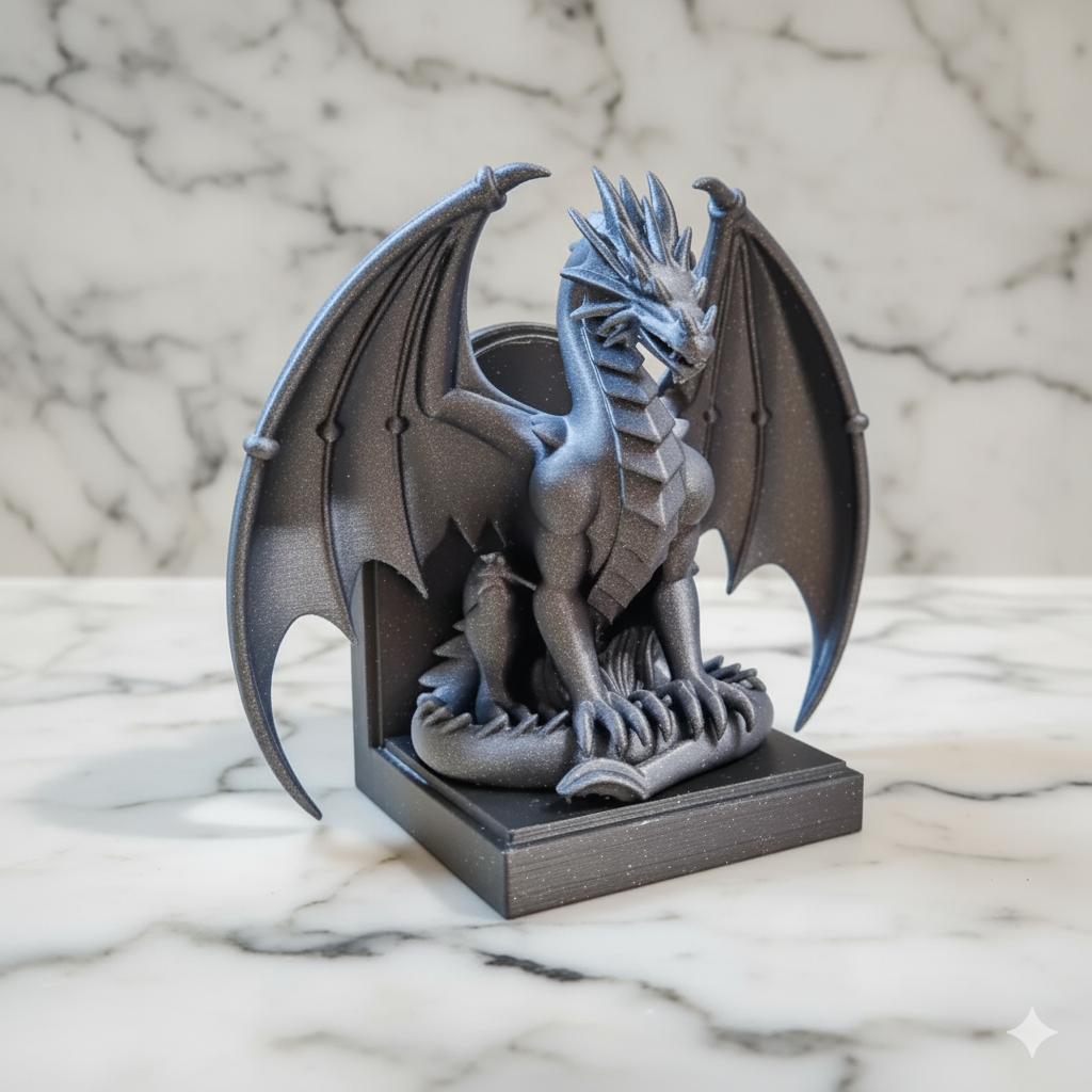 Mystic Dragon – Gothic Fantasy Decor Piece