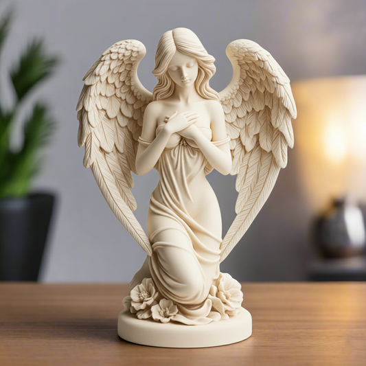 Sweet Fairy Angel Figurine – Grace & Charm Resin Décor for Indian Homes