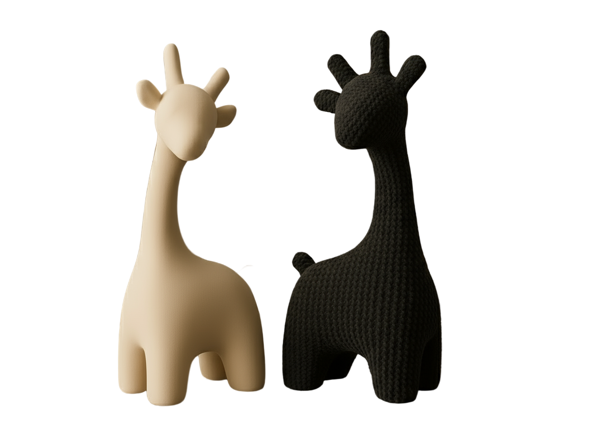 Minimalist Giraffe – Smooth Silhouette Figurine | Modern Tabletop Accent & Gift for Indian Homes