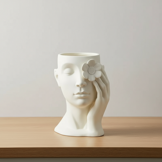 Gentle Touch Vase — Soft, Smooth Decorative Vessel