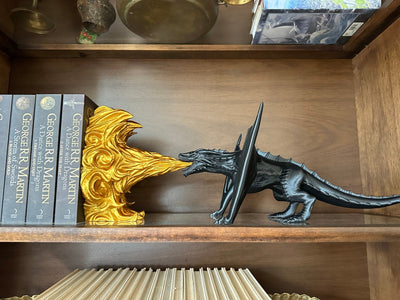 Dragon's Breath Bookend - Celestial Crafts