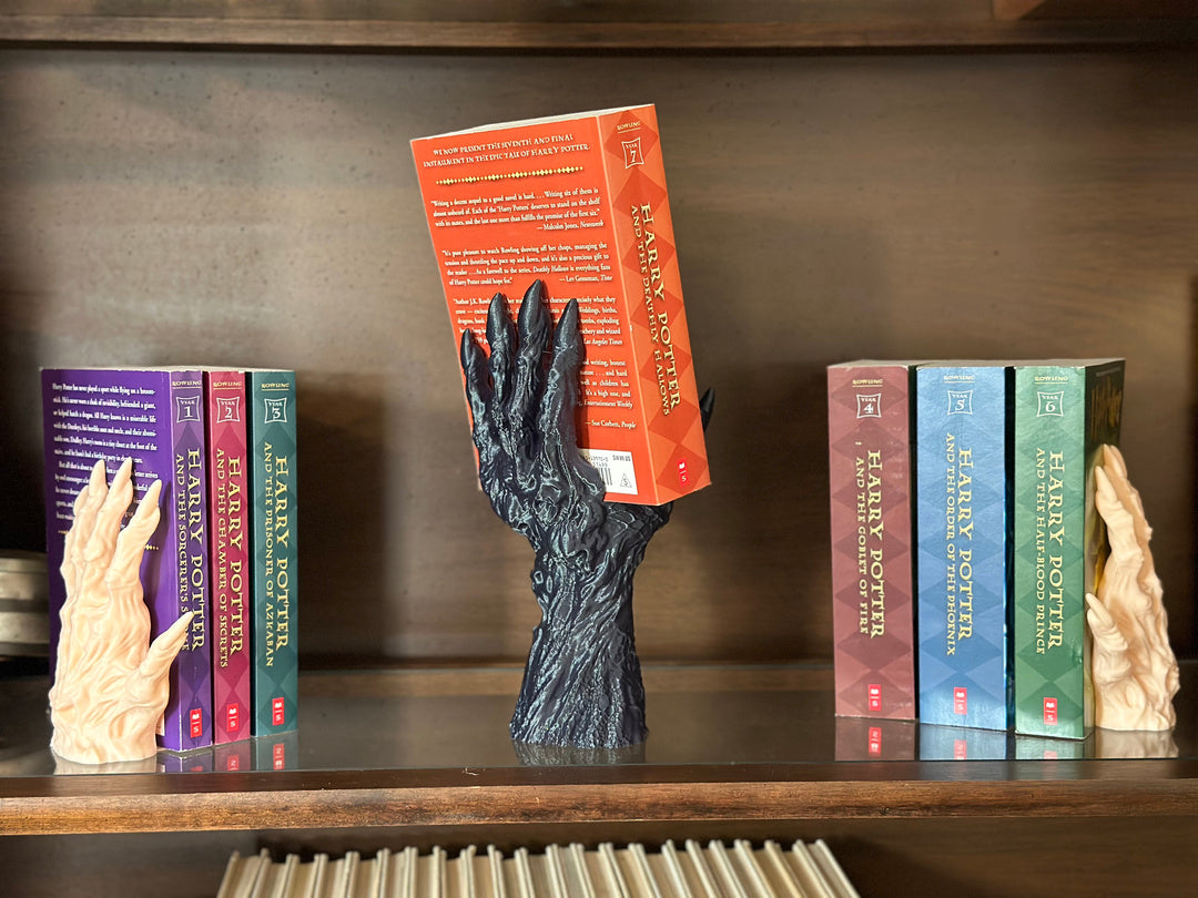 Book-Skeleton Hand Bookmark