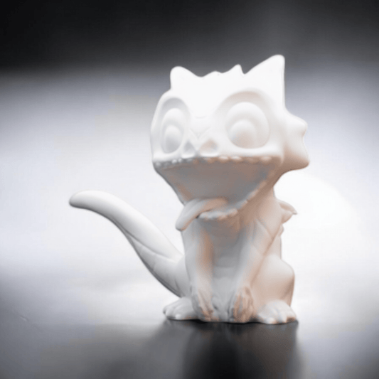 Adorable 3D Printed Monster Figurine - Celestial Crafts
