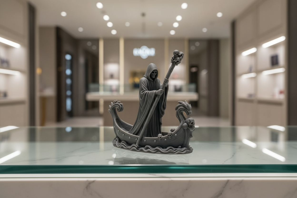 Shadow Vessel Pirate Ship Showpiece Gothic Nautical Statue Home Decor India