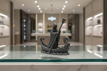 Shadow Vessel Pirate Ship Showpiece Gothic Nautical Statue Home Decor India