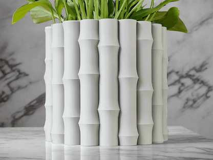Bamboo Inspired Planter