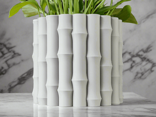 Bamboo Inspired Planter