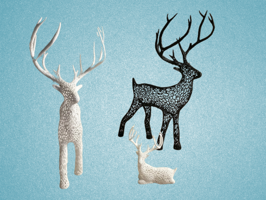 Voronoi Deer Model