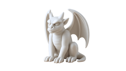 Winged Dragon Sculpture: Fantasy Home Decor
