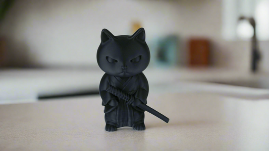 Shadow Samurai Cat