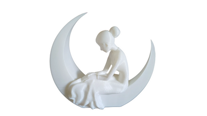 Moonlit Serenity Sculpture