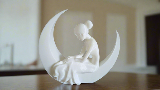 Moonlit Serenity Sculpture
