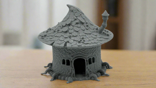 Mushroom House Figurine