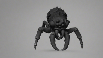 Dark Spider Monster Figurine