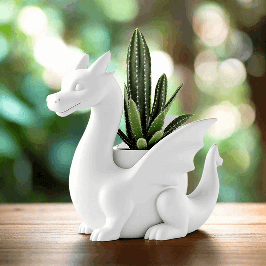 Decorative Dino Pot - Ideal for Succulents