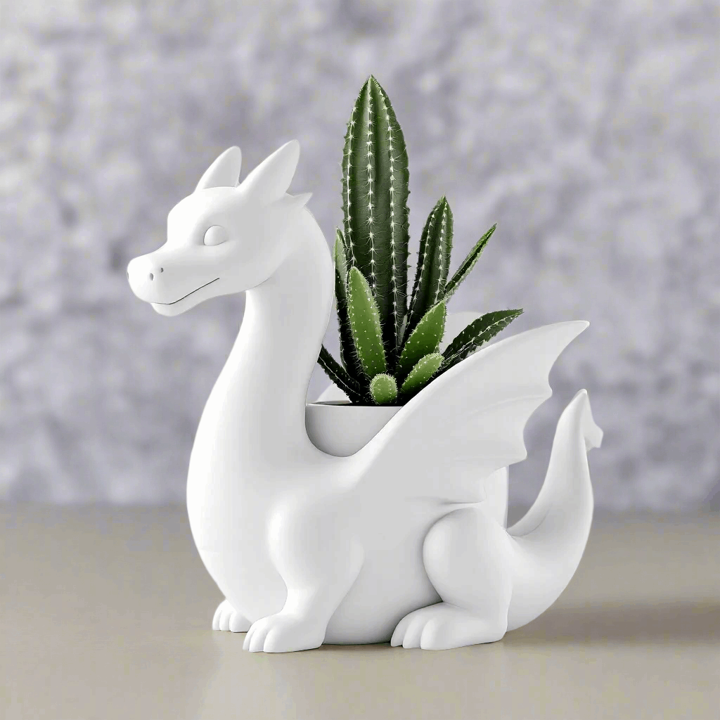 Decorative Dino Pot - Succulent Holder