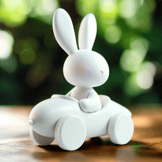 Whimsical Carrot Rider