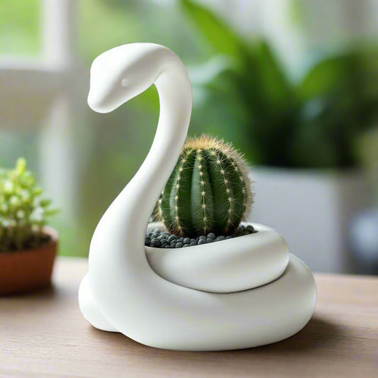 Snake Flower Pot - Unique Vase Decor