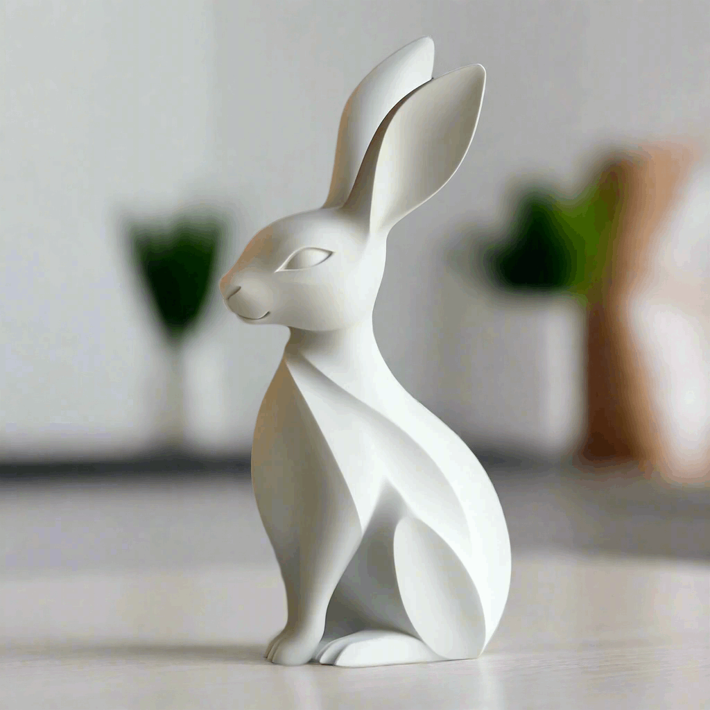 Easter Bunny Holiday Ornament