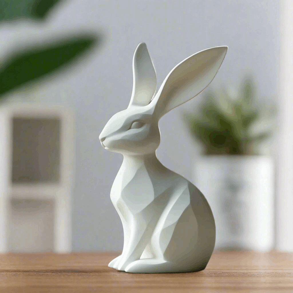 Festive Bunny Ornament - Beautiful Spring Decor