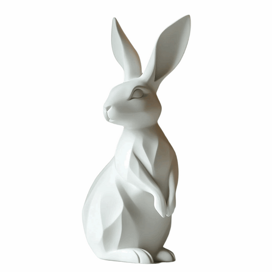 Elegant Easter Bunny Tabletop Decor
