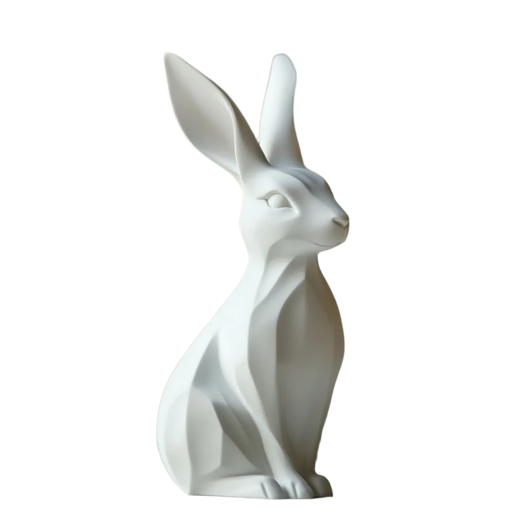 Handmade Easter Bunny - Farmhouse Style Decor