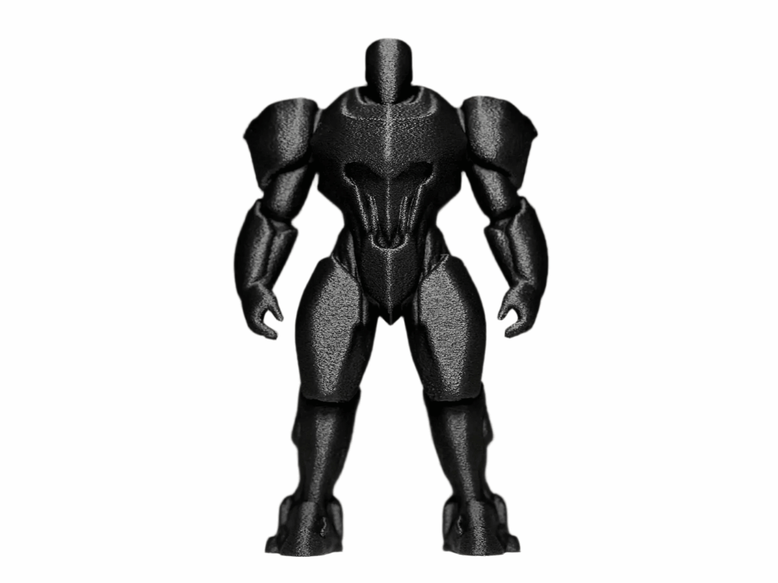Black War Robot Decorative Figurine, Modern Sculpture - Celestial Crafts