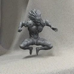 Cosmic Tyrant Figurine - Galactic Villain Statue - Celestial Crafts