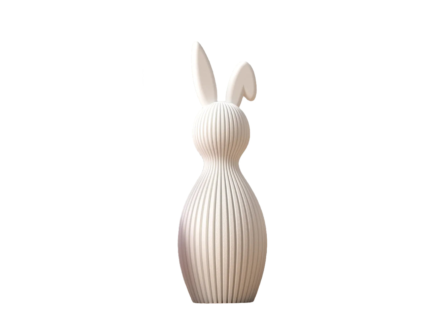 Easter Bunny with Folded Ear Figurine