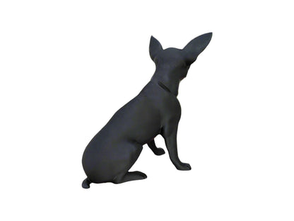 3D Printed Chihuahua Sculpture – Minimalist Dog Decor - Celestial Crafts