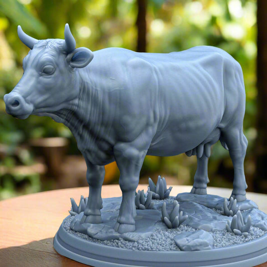 Dairy Cow Figurine
