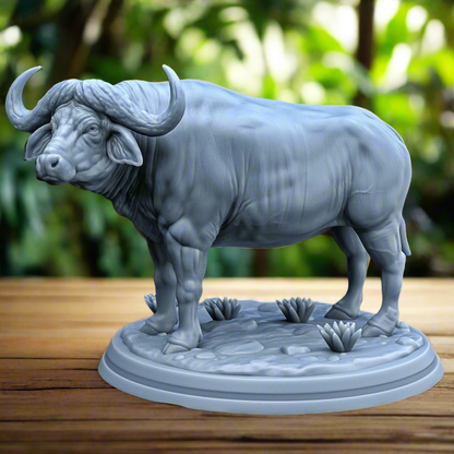 Cape Buffalo Sculpture