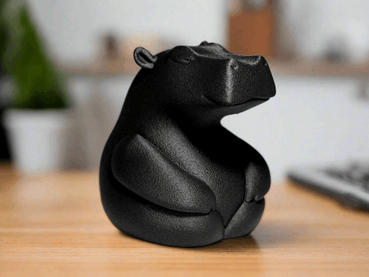 Hippo Decor Figurine