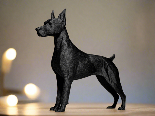 Doberman Decor Figure