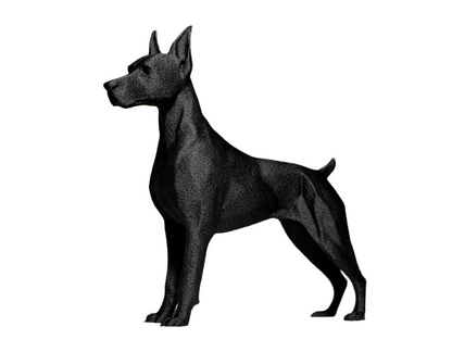 Doberman Decor Figure