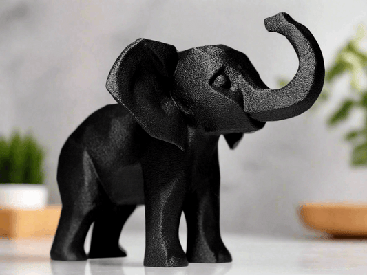 Happy Elephant Decor Figurine