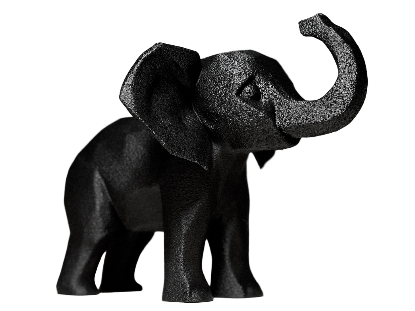 Cheerful Elephant Figurine – Whimsical Home Accent | Cute Tabletop Decor & Gift for Indian Families