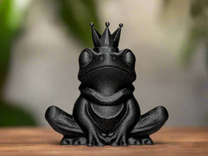 Frog with a Crown Decor Figurine
