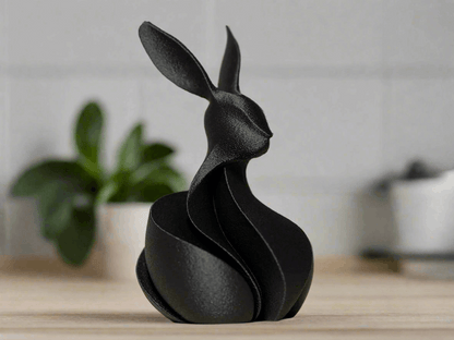 Charming Easter Bunny Figurine