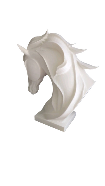 Regal Horse Head Statue – Timeless Elegance in Art