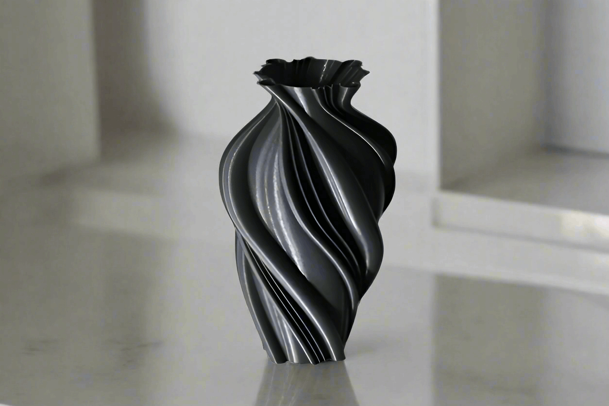 Vase 538 – Artistic 3D-Printed Minimalist Home Accent Vase