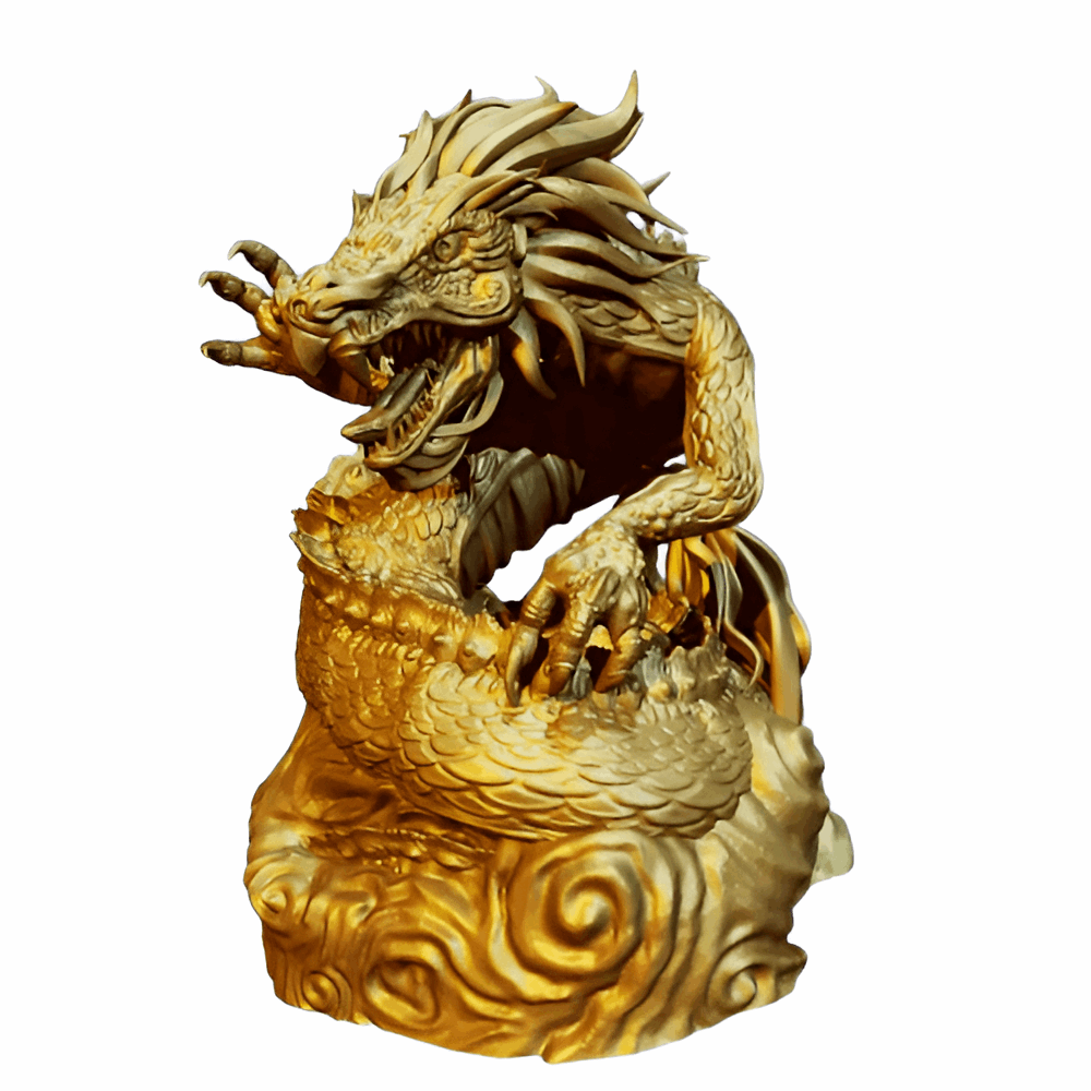 Mist Dragon Figurine
