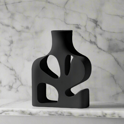 Modern Abstract Vase Set: Artistic Home Accent