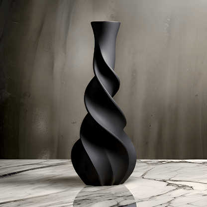 Sunrise-Inspired Modern Vase – 3D Printed Minimalist Decor