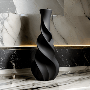 Sunrise-Inspired Modern Vase – 3D Printed Minimalist Decor